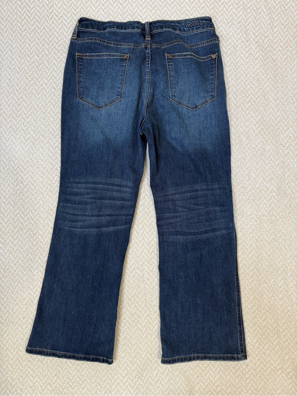 Vigoss Jagger Mid Rise Bootcut Jeans 32 P01957A Classic Wash - Picture 6 of 14